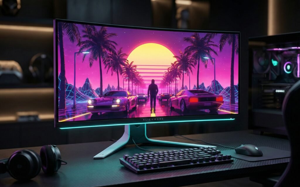 Alienware AW3423DWF best monitor for GTA 6 ultrawide