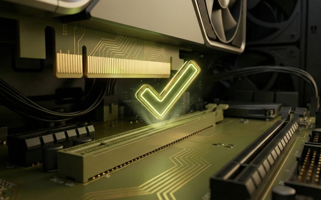 connection between hardware components