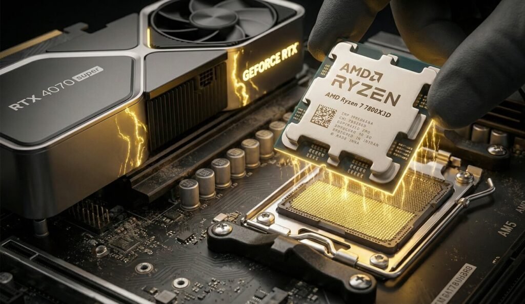 Ryzen 7 7800X3D and RTX 4070 Super combo for Best PC Build for GTA 6