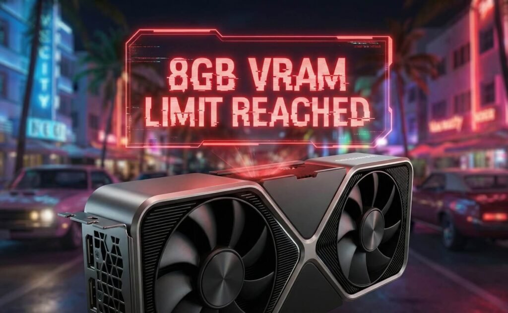 RTX 4060 GTA 6 VRAM bottleneck warning 8GB